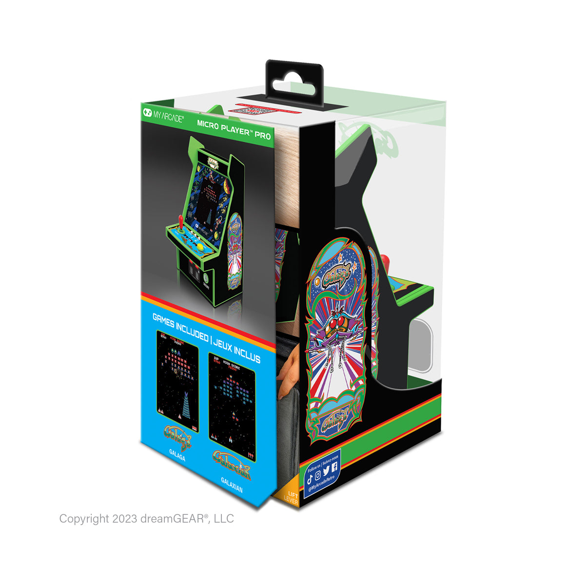 MICRO PLAYER PRO 6.7" GALAGA PORTABLE