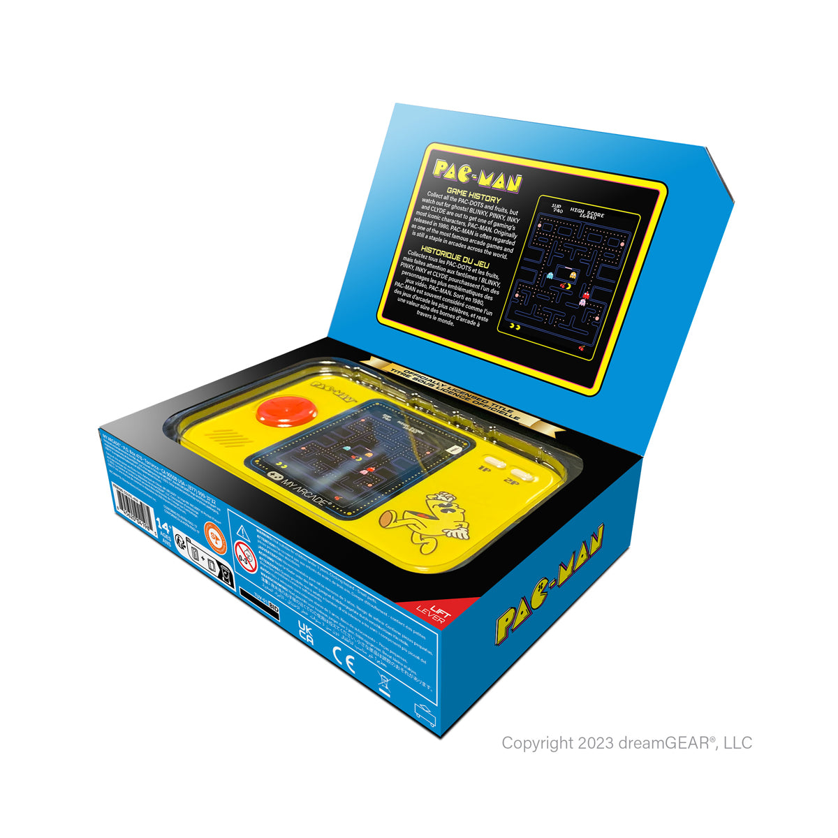 POCKET PLAYER PRO PAC-MAN PORTABLE