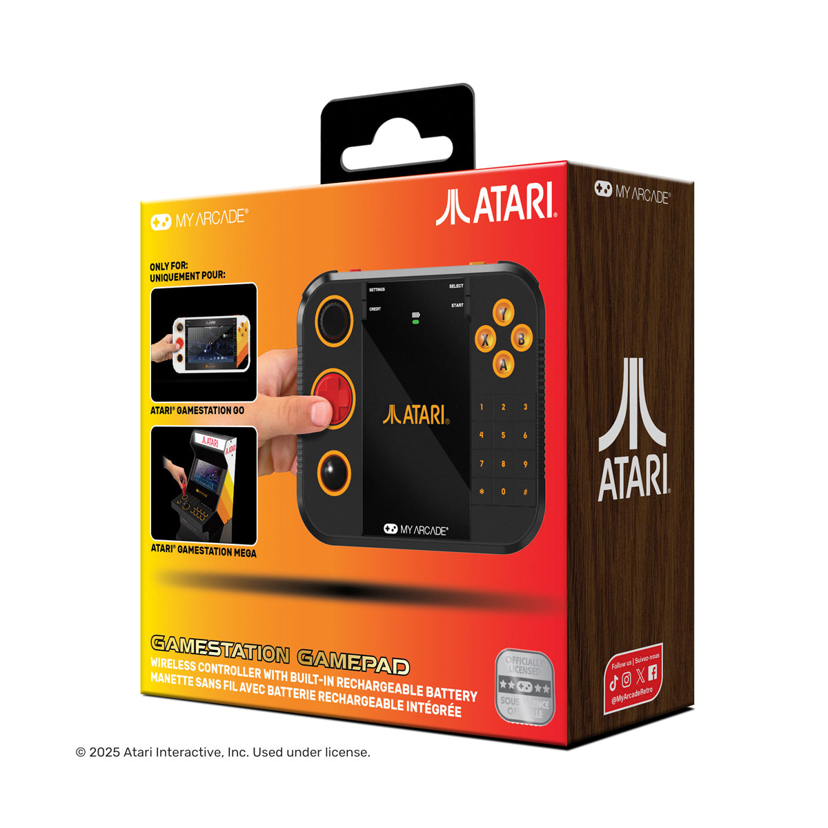 GAMESTATION GAMEPAD ATARI WIRELESS CONTROLLER