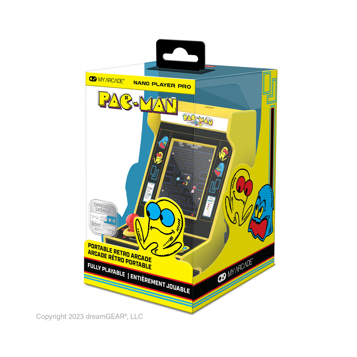NANO PLAYER 4,8" PAC-MAN PORTABLE