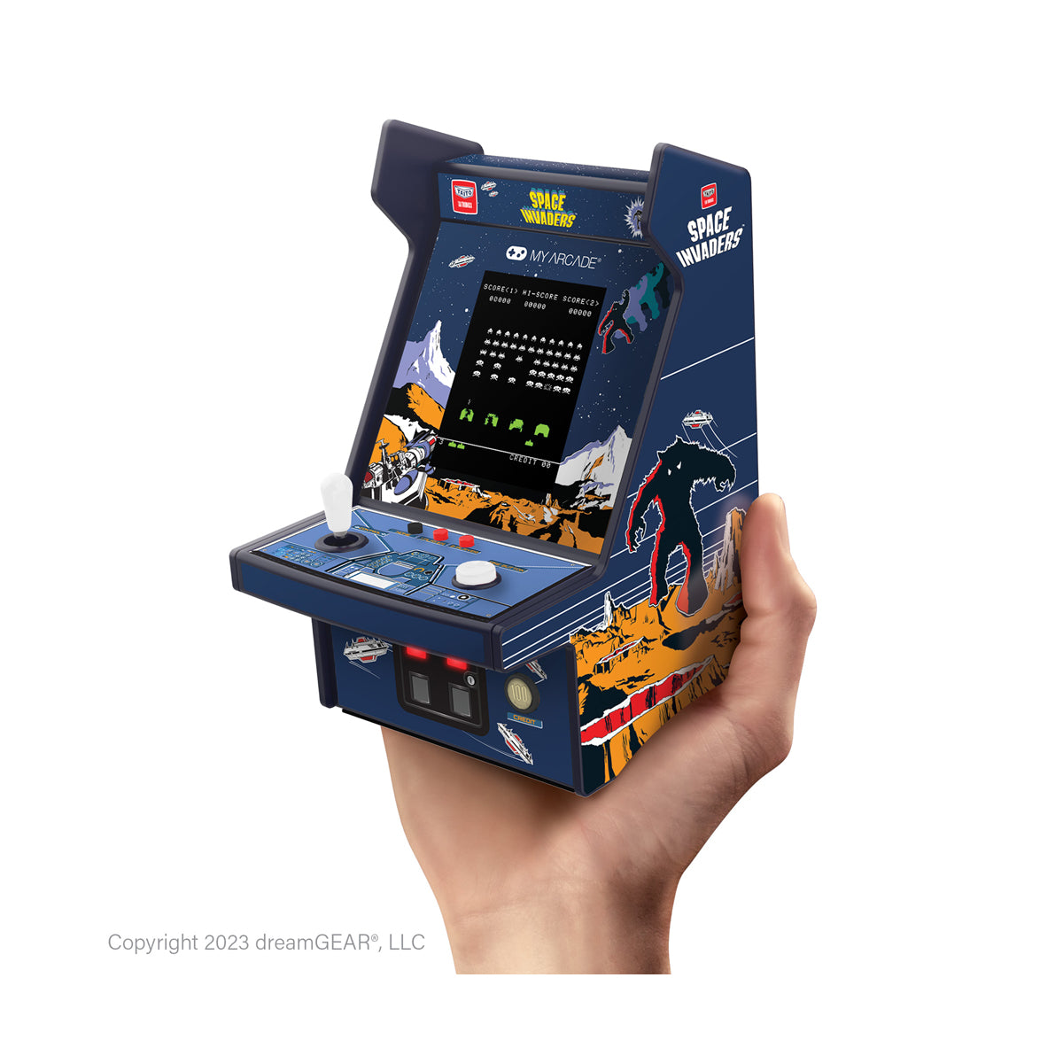 MICRO PLAYER PRO 6.7" SPACE INVADERS