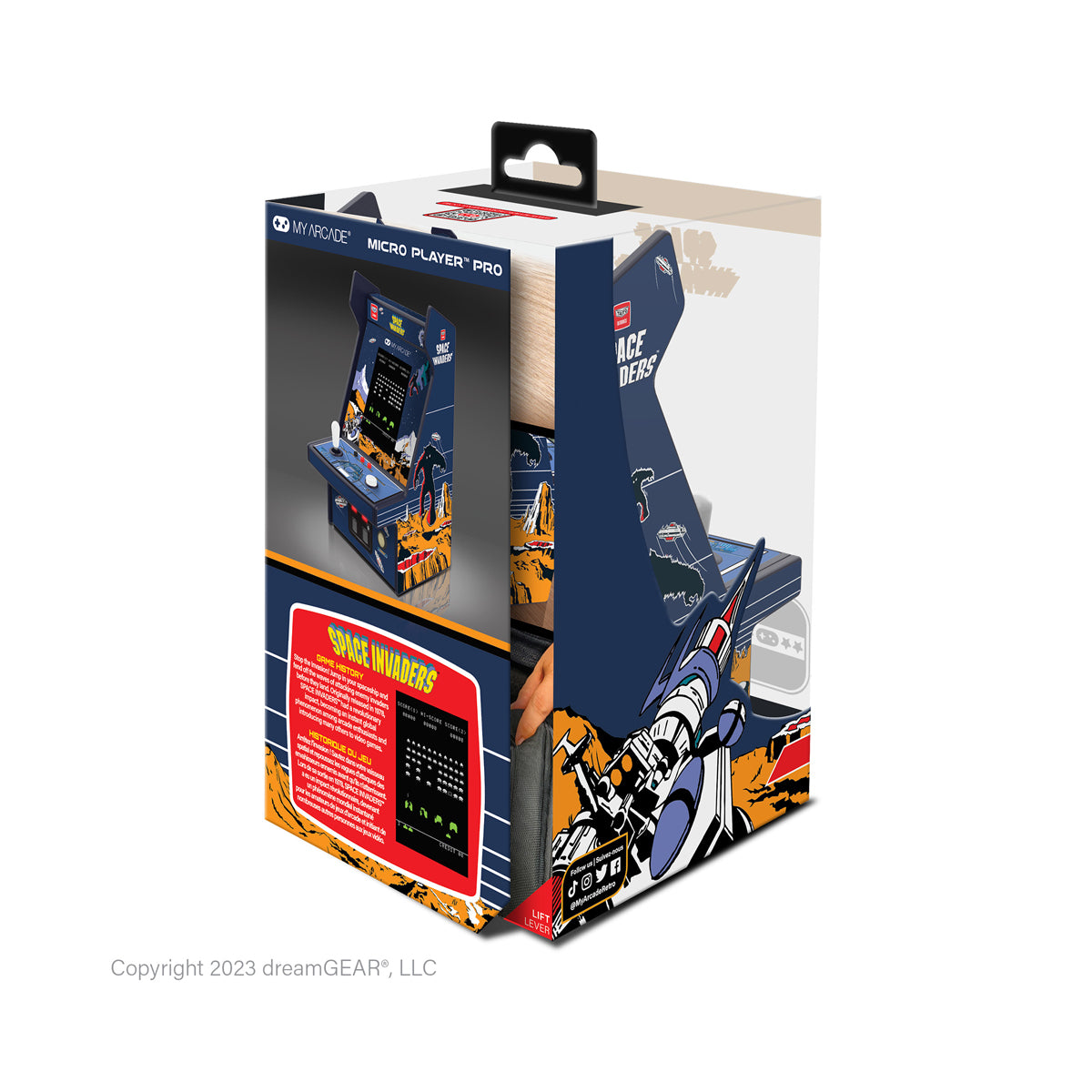 MICRO PLAYER PRO 6.7" SPACE INVADERS