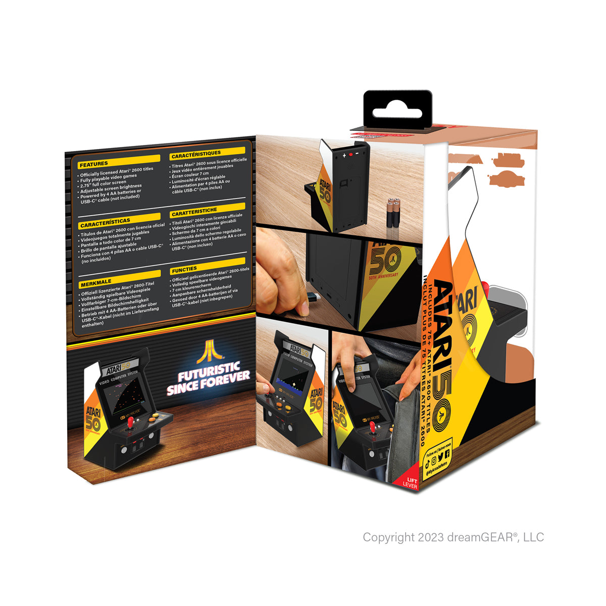 MICRO PLAYER PRO 6.7" ATARI PORTABLE