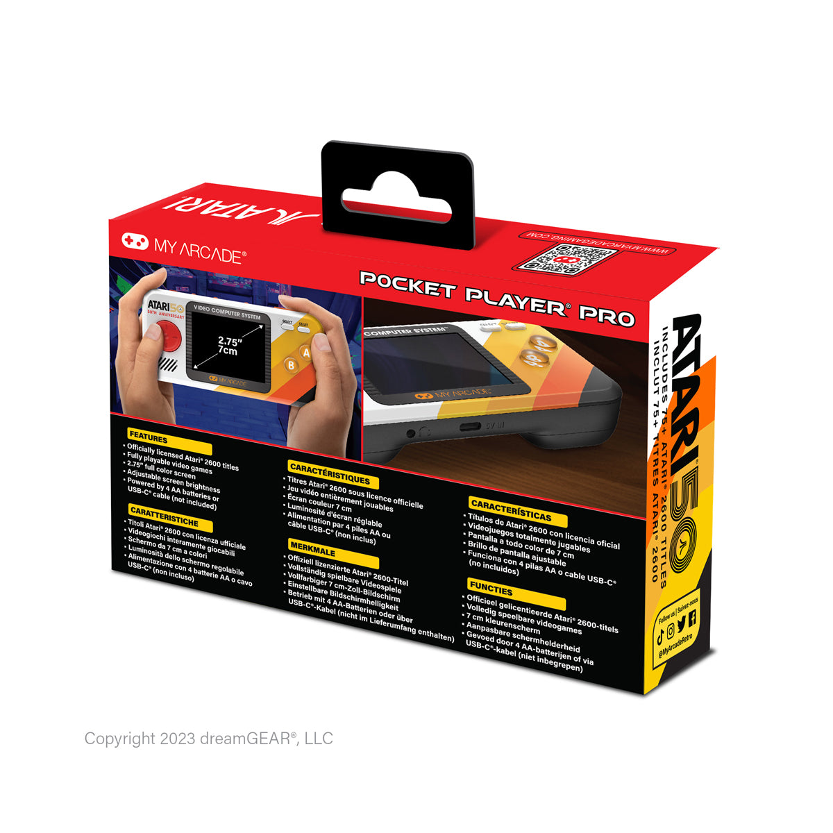 POCKET PLAYER PRO ATARI PORTABLE