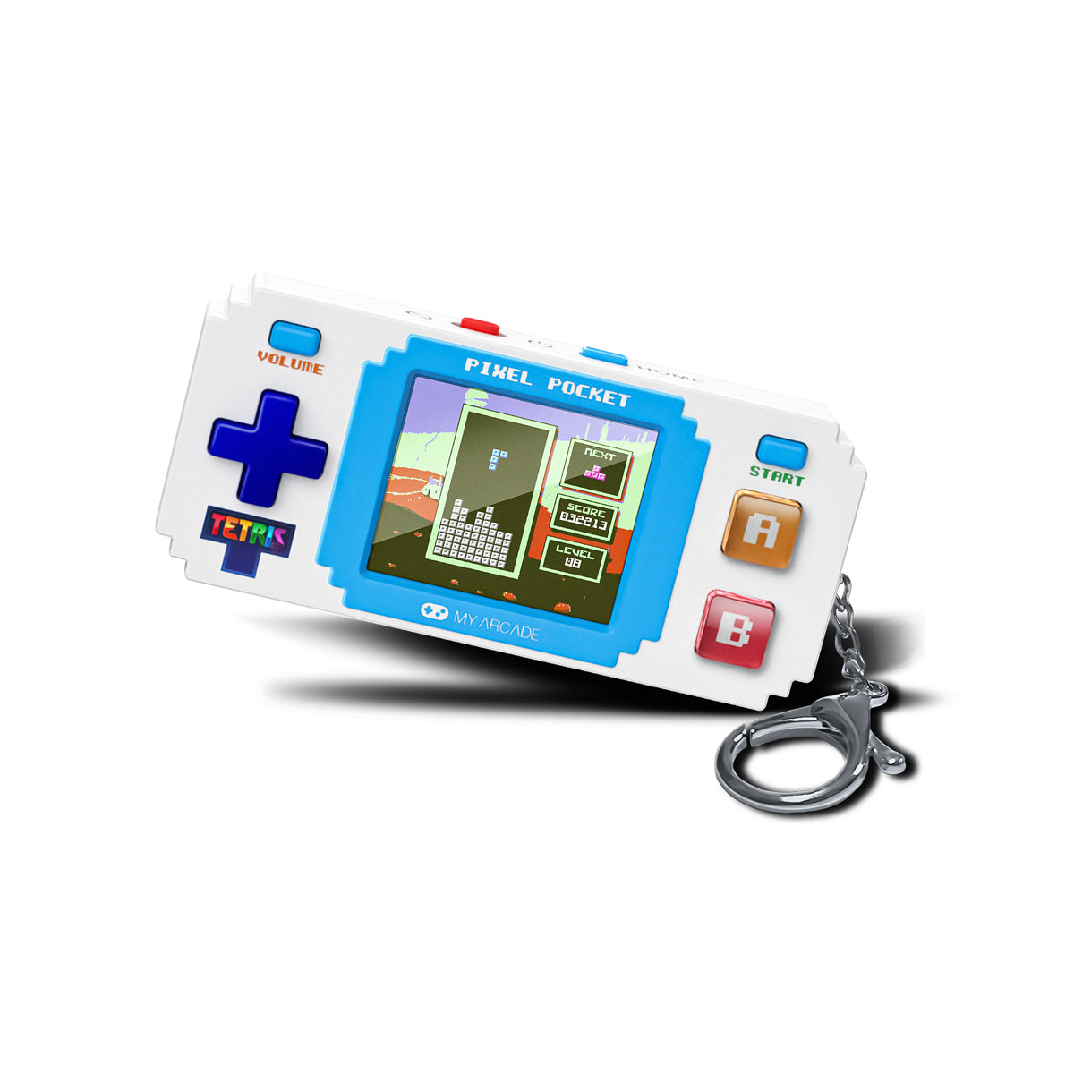 PIXEL POCKET TETRIS MINI PORTABLE GAMING